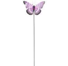 Tuindecoratie vlinder op een staaf