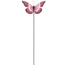 Decoratieve vlinderfiguur met stok voor de tuin