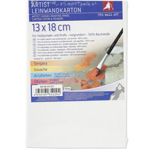 Canvaspaneel 13 x 18 cm, geschikt voor tempera, gouache, acrylverf en olieverf