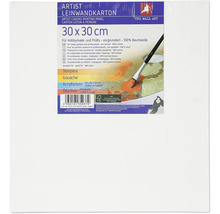 Canvas karton, 30 x 30 cm, geschikt voor tempera, gouache, acrylverf en olieverf