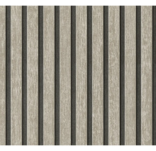 Decoratieve plaat met houtlook en gegroefd oppervlak