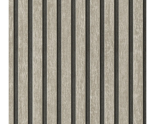 Decoratieve plaat met houtlook en gegroefd oppervlak