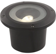 Grondinbouwspot met ronde afdekking