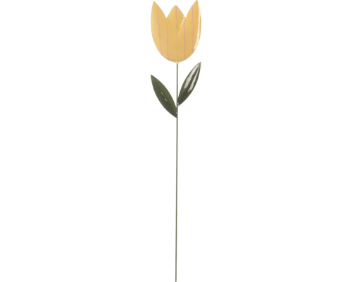 Decoratieve metalen tulp voor de tuin