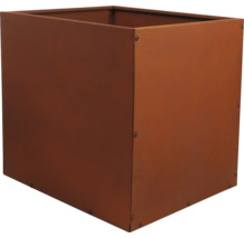 Vierkante metalen plantenbak