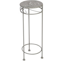 Metalen plantenzuil met motief