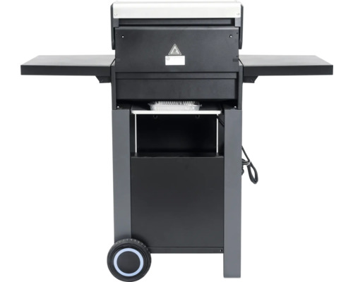 Barbecue met opbergruimte en wielen
