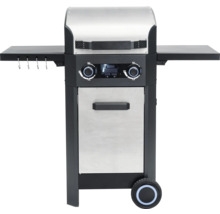Barbecue met twee zijplanken en een onderkast