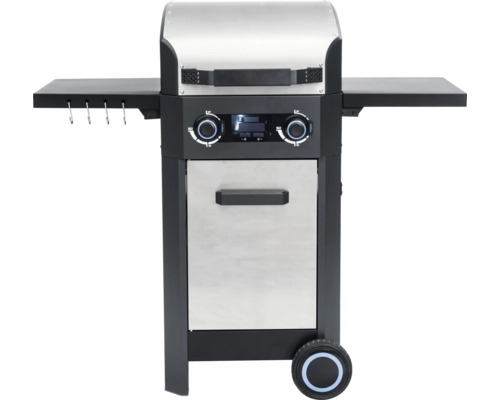Barbecue met twee zijplanken en een onderkast