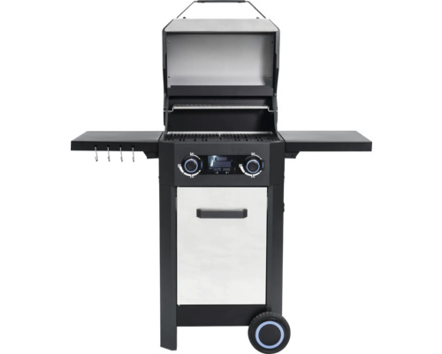 Gasbarbecue met opbergvakken en wielen