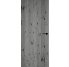 Houten deur met beslag