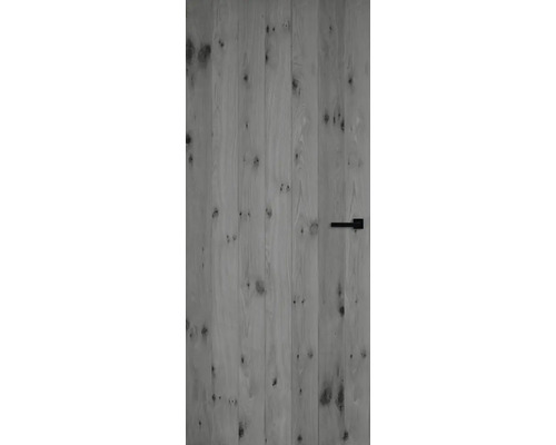 Houten deur met beslag