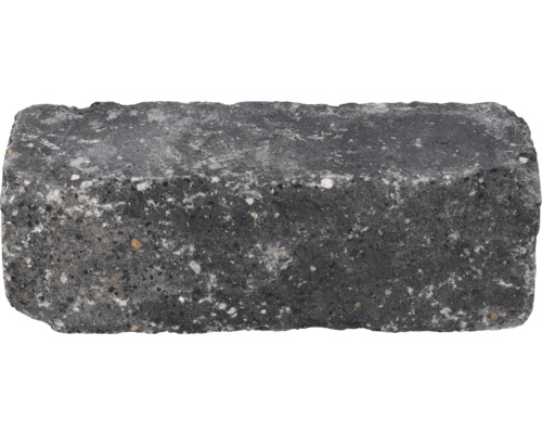 EXCLUTON muursteen Catrock getrommeld grijs zwart 31 x 15,5 x 10 cm Betonklinker