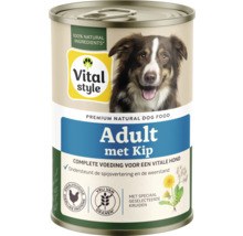 Vital Style Adult hondenvoer met kip in blik