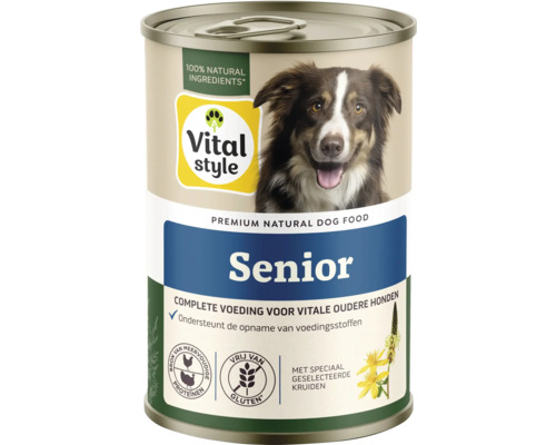 Vital Style Senior hondenvoer in blik