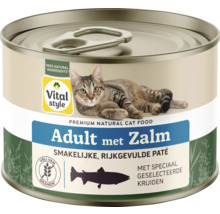 Kattenvoer blik Adult met Zalm