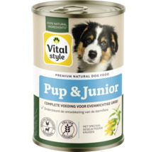 Vital Style hondenvoer voor puppy's en jonge honden in blik