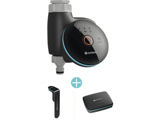 GARDENA Smart Sensor Control set Gardena Smart Water Control Set met sensor en gateway voor automatische tuinbesproeiing
