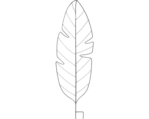 Decoratieve bladuiteinden voor interieurontwerp