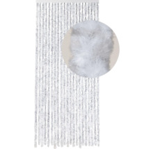 Decoratief draadgordijn met textiel materiaal