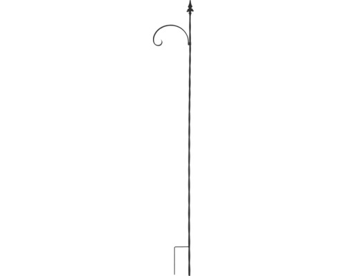 Metalen plantenhanger met grondpen