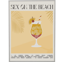 Grafiek met Sex on the Beach cocktailrecept