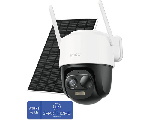 IMOU Beveiligingscamera buiten Cell PT 2C op zonne energie 5 MP Imou beveiligingscamera met zonnepaneel