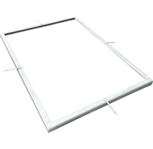 Metalen frame met bevestigingslipjes