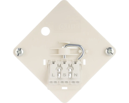 Plafondaansluitdoos met schroeven en klemmen L, S, N