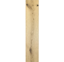 Houten plank van eikenhout met noesten