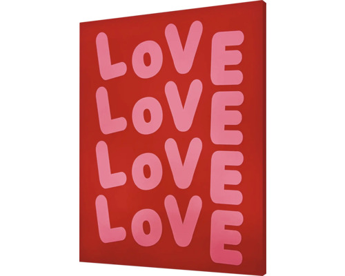 Decoratieve afbeelding met het opschrift Love