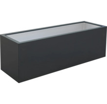 Rechthoekige plantenbak voor de tuin of het terras