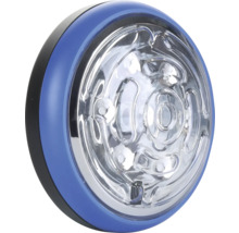Ronde ledlamp met blauwe rand