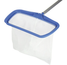 Zwembadschepnet met steel voor het reinigen van het zwembad