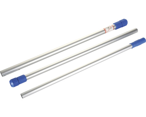 Drie telescopische stelen van aluminium