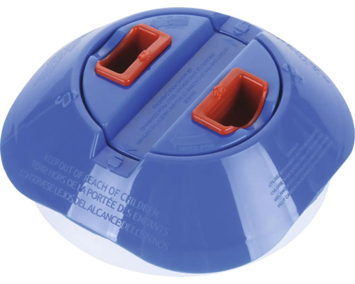 Drijvende doseerder voor zwembadchemicaliën