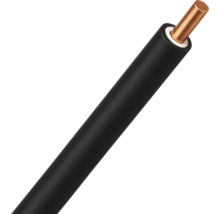 Enkeladerige draad met koperen kern en isolatie