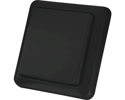 Zwarte lichtschakelaar