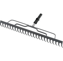 Metalen hark met kunststof handgreep voor de tuin