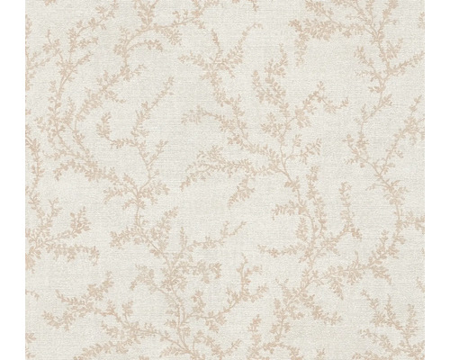 Behang met een bloemmotief van klimplanten