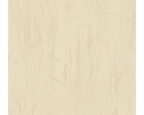 Beige textielbehang met lichte structuur