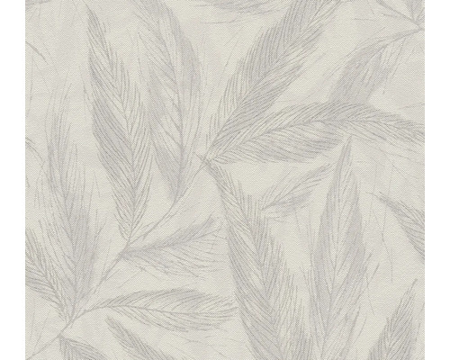 Behang met verenmotief