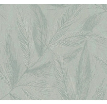 Behang met verenmotief