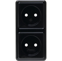 Dubbel stopcontact voor gebruik binnenshuis