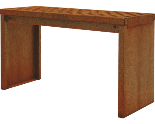 Metalen bank voor buiten