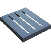 Vierkante doucheplank met gleuven