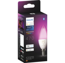 Philips Hue White en Color Ambiance lamp E14 in productverpakking