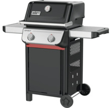 Weber Spirit gasbarbecue met twee branders, thermometer en zijtafels
