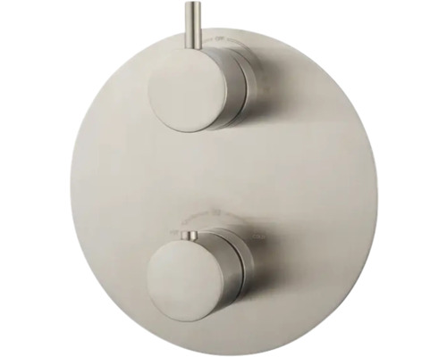 Thermostatische mengkraan voor het regelen van waterstroom en temperatuur