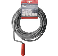 Afvoerspiraal, tien meter lang en negen millimeter diameter